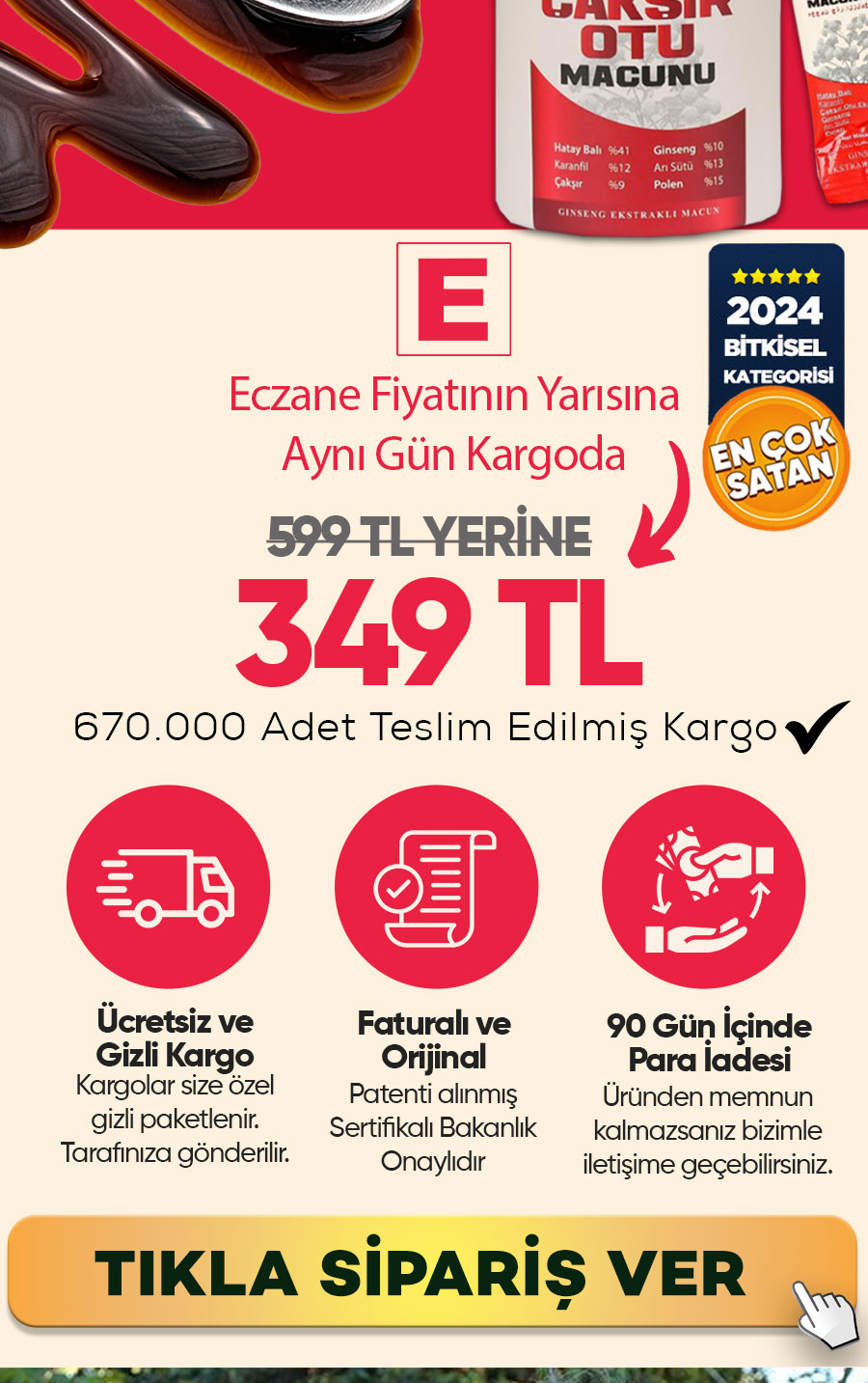 Çakşır Macun Yeni Hasat - TR