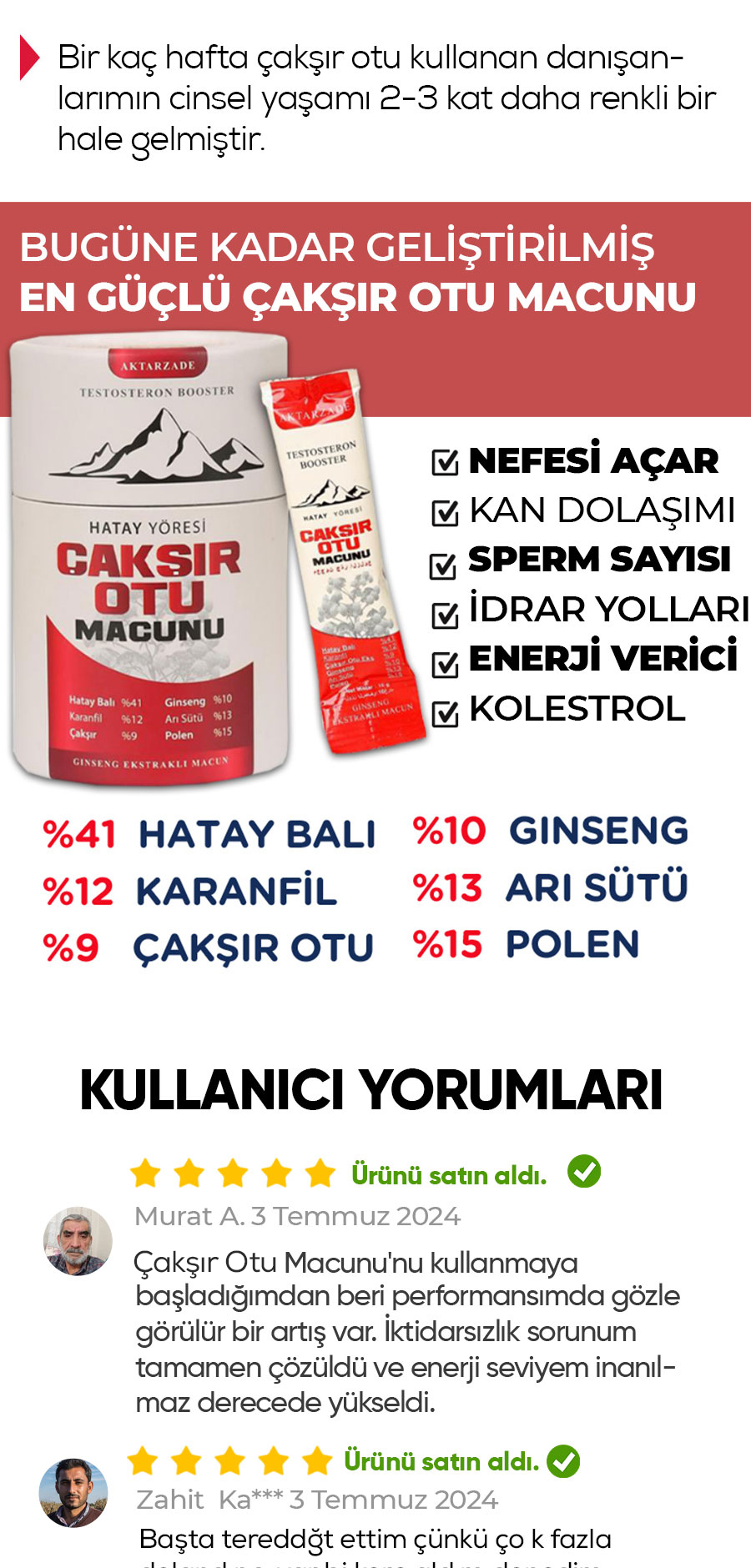 Çakşır Macun Yeni Hasat - TR